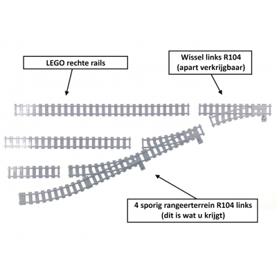 4 Sporig Rangeerterrein R104 Links 4 Sporig Rangeerterrein R104 Links